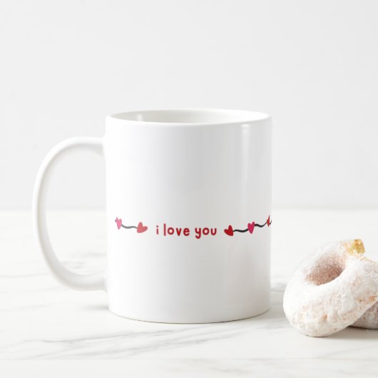 Soft Girl Aesthetic Coquette Mug Kaffeetasse (Mit Donut)