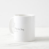 Soft Girl Ästhetik Coquette Tasse (Vorderseite Links)