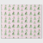 Soft Girly Christmas Geschenkpapier (Flach)