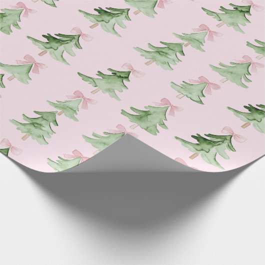 Soft Girly Christmas Geschenkpapier (Ecke)