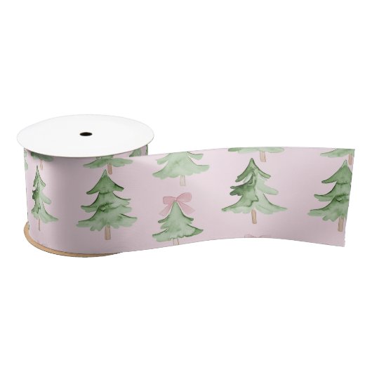 Soft Girly Christmas Satinband (Spule)