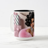 Soft Glam  Zweifarbige Tasse (Vorderseite Links)