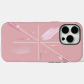 "Soft Glitch Aesthetic - Feminine Phone Design Case-Mate iPhone Hülle (Rückseite (Horizontal))