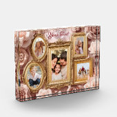 Soft Gold Baroque Floral Memory Frames Gallery Fotoblock (Links)
