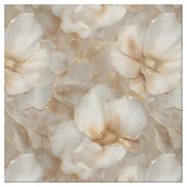 Soft Gold Luxus Blume Stoff (Nahaufnahme)