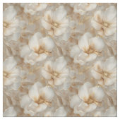 Soft Gold Luxus Blume Stoff (Muster)