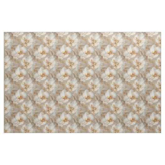 Soft Gold Luxus Blume Stoff (Fat Quarter (45,7 x 55,9 cm))