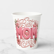 Soft Gold Mutter Zitat 3D Typografie | Elegant Flo