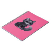 Soft Goth Kitten Notizblock (Linke Seite)