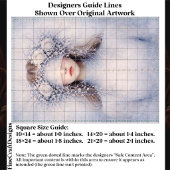 Soft Gothic Romance Winter Portrait FH9R Decoupage Seidenpapier