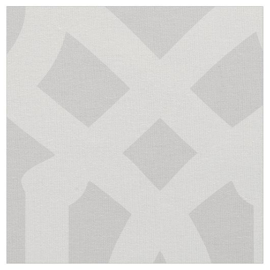 Soft Gray Trellis Große Skala Stoff (Nahaufnahme)
