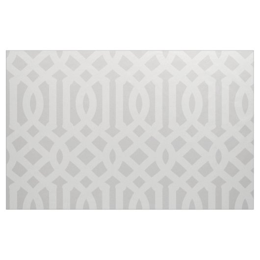 Soft Gray Trellis Große Skala Stoff (Fat Quarter (45,7 x 55,9 cm))