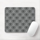Soft Gray Unparallele Elegance Mousepad (Mit Mouse)