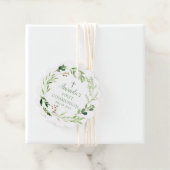 Soft Green Leaf First Heilige Kommunion Gefälligem Geschenkanhänger (Beispiel)