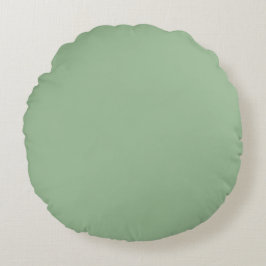 Soft Green,Lovely, Solid, Modern, Simple, Trendy Rundes Kissen