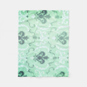 Soft Green pastel Fleecedecke (Vorderseite)