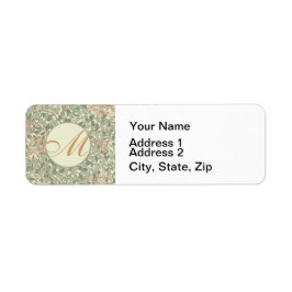 Soft Green Vintag William Morris Honeysuckle