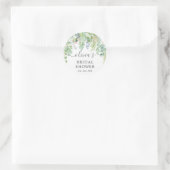 Soft Greenery Envelope Favor Stickers (Tasche)