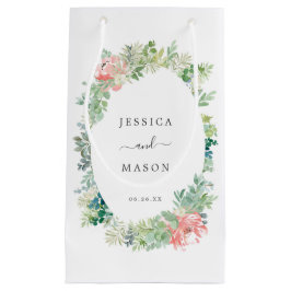 Soft Greenery Hotel Wedding Gift Bag Kleine Geschenktüte