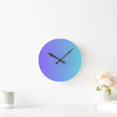 Soft Harmony Abstract Wall Clock Runde Wanduhr (Zuhause)