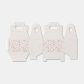 Soft Heart Pattern Favor Box Geschenkschachtel (Ungefaltet)