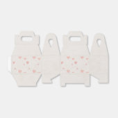 Soft Heart Pattern Favor Box Geschenkschachtel (Ungefaltet)