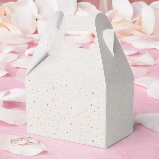 Soft Heart Pattern Favor Box Geschenkschachtel (Hochzeit)