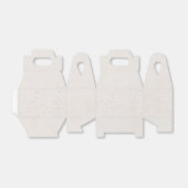 Soft Heart Pattern Favor Box Geschenkschachtel (Ungefaltet)