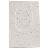 Soft Heart Pattern Gift Bag Mittlere Geschenktüte (Vorderseite)