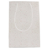 Soft Heart Pattern Gift Bag Mittlere Geschenktüte (Vorderseite)