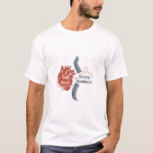 Soft Heart Strong Backbone t-shirt (Vorderseite)