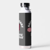 Soft Heart Strong Mind Trinkflasche (Links)