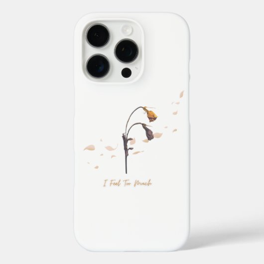 Soft Hearts Feel Deeply _ phone Case (Rückseite)