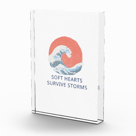 Soft Hearts Survive Storms Fotoblock (Rechts)