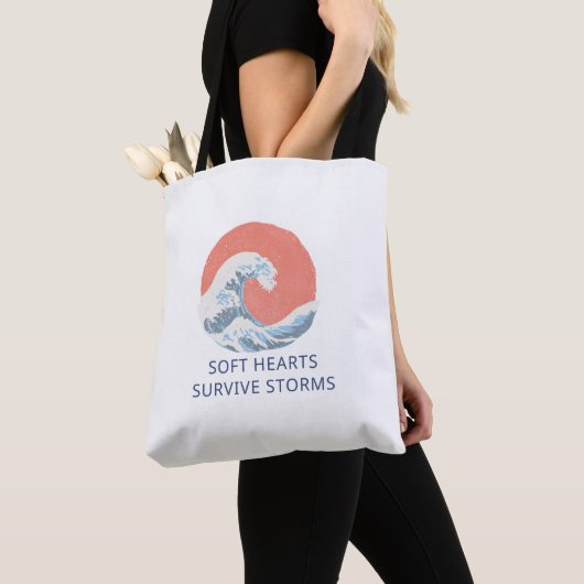 Soft Hearts Survive Storms Tasche (Von Nahem)
