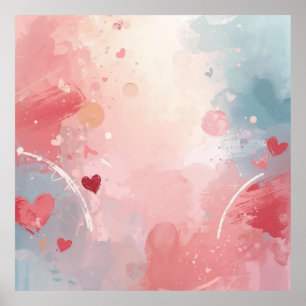 Soft Heartscape Poster