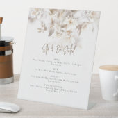 Soft Herbstlaubs Sip and Be Seed Sockelschild (In Situ)