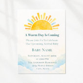 Soft Horizon Sun Glow Einladung