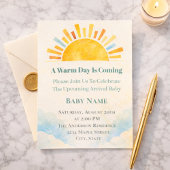 Soft Horizon Sun Glow Einladung