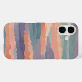 Soft Horizon Waves Case-Mate iPhone Hülle (Rückseite (Horizontal))