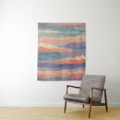 Soft Horizon Waves Wandteppich (Beispiel)