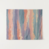Soft Horizon Waves Wandteppich (Vorderseite (Horizontal))