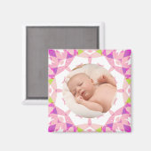 Soft Hübsch Pastete Custom Christmas Foto Picture Magnet (Vorderseite/Rückseite)