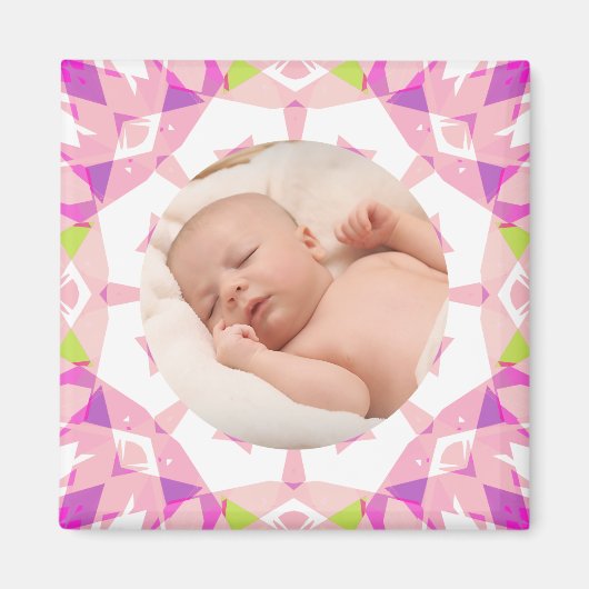 Soft Hübsch Pastete Custom Christmas Foto Picture Magnet (Vorne)