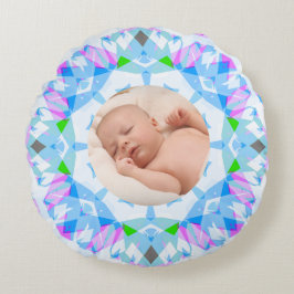 Soft Hübsch Pastete Custom Christmas Foto Picture Rundes Kissen