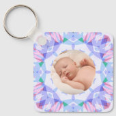 Soft Hübsch Pastete Custom Christmas Foto Picture Schlüsselanhänger (Vorderseite)