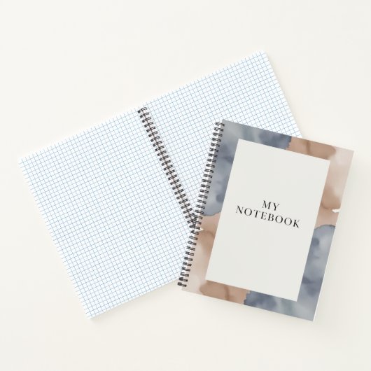 Soft Hues: Arful Borded Design Notizblock (Innenseite)