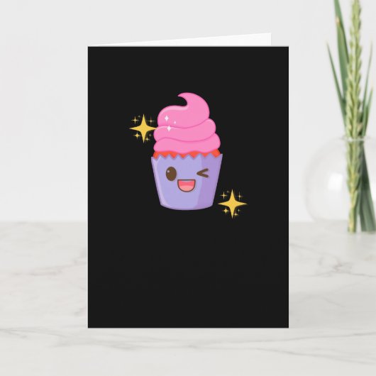 Soft Ice Cream Kawaii Food Karte (Vorderseite)