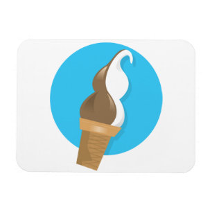 Soft Ice Creme Magnet