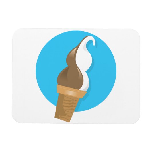 Soft Ice Creme Magnet (Horizontal)